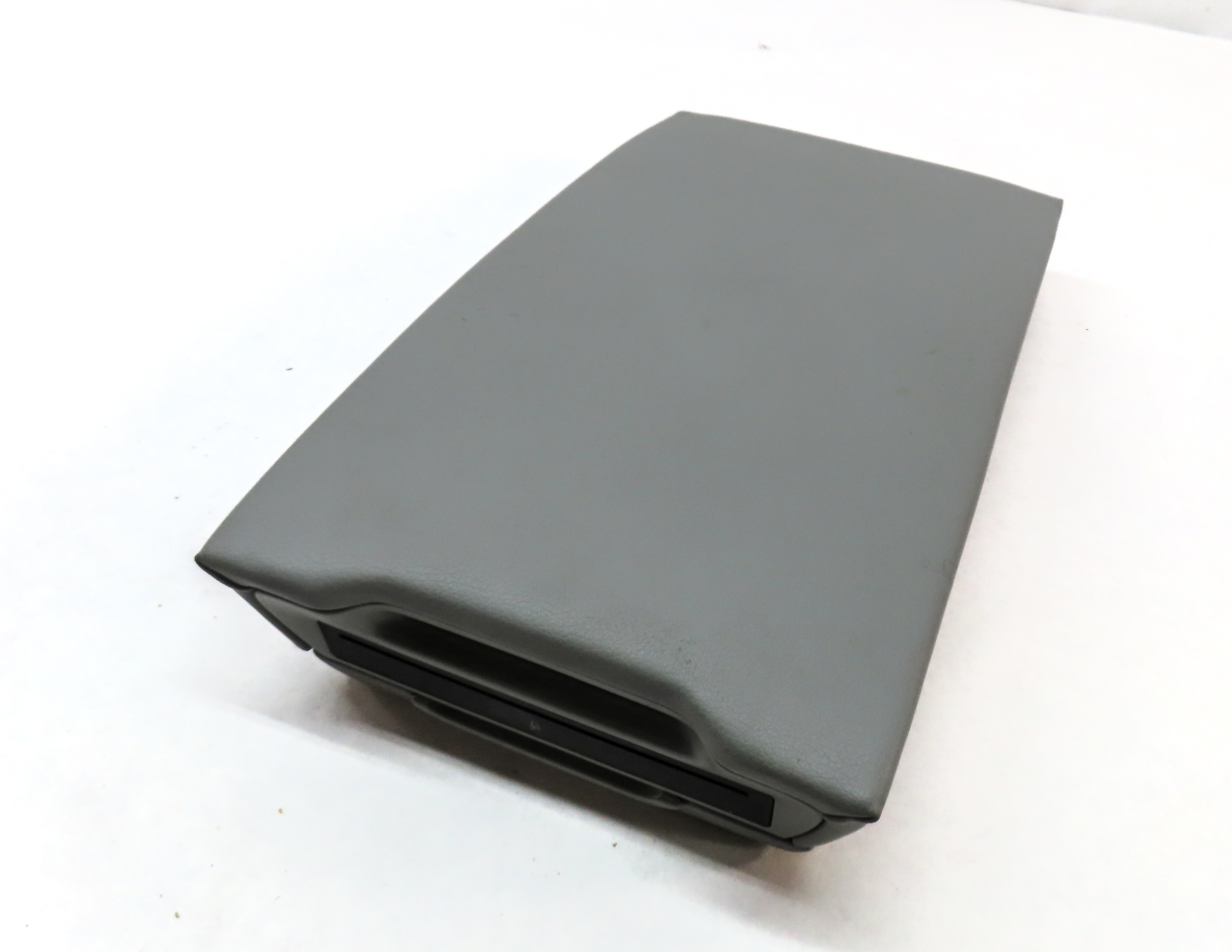 2013 AUDI A6 (C7 4G) REAR SEAT CENTER ARM REST ARMREST CUP HOLDER (GRAY) — exact item pictured